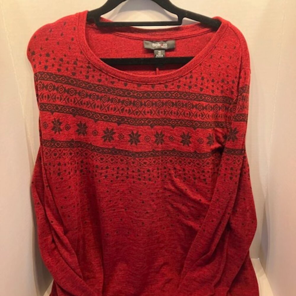 Tunic Length Winter Top